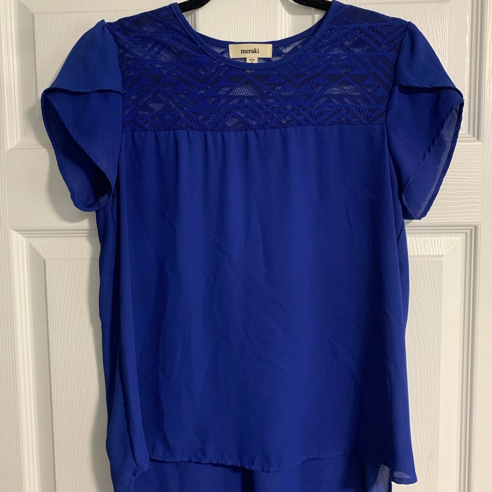 Women’s Blue Top